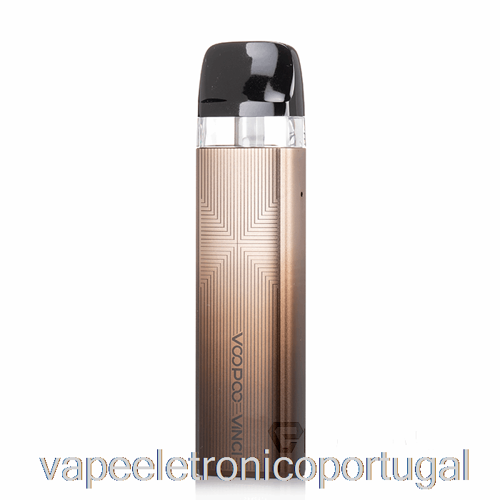 Vape Eletrônico Voopoo Vinci Pod Se 15w Pod System Café Marrom